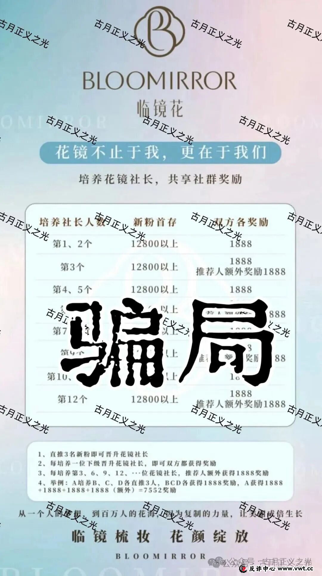 曝光：“临镜花”大量投诉反诈文章，实名举报临镜花（香港）美妆有限公司进行非法集资诈骗活动，马上要崩盘跑