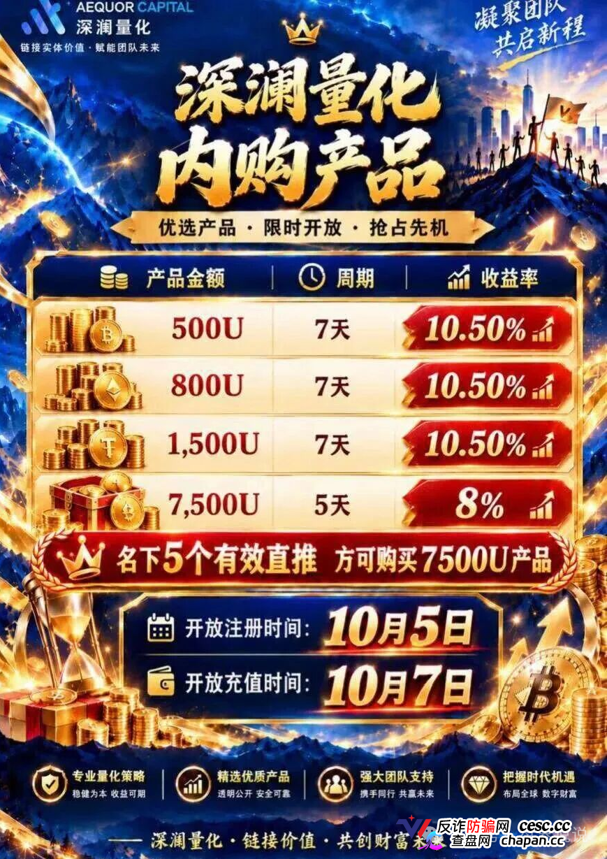 紧急预警|深澜量化:10月7日开放充值,操盘手已在准备跑路——崩盘前夜(4) 紧急预警|深澜量化:10月7日开放充值,操盘手已在准备跑路——崩盘前夜(4)